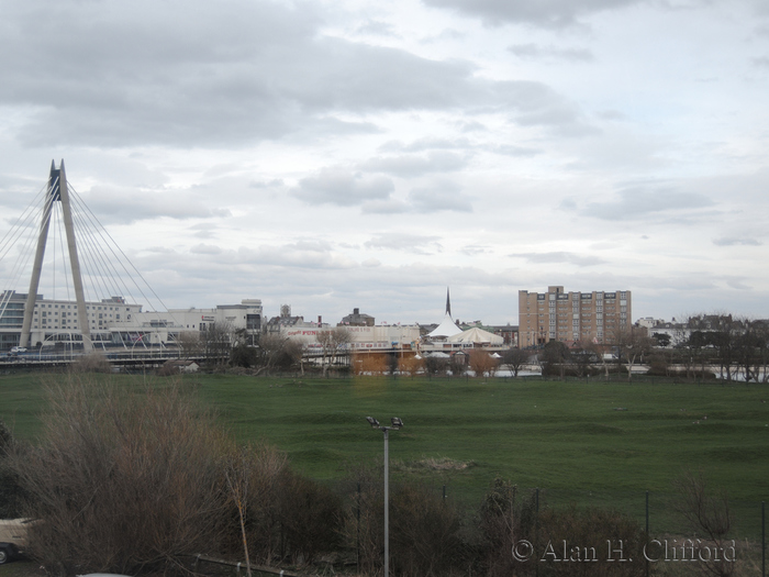 View from hotel room