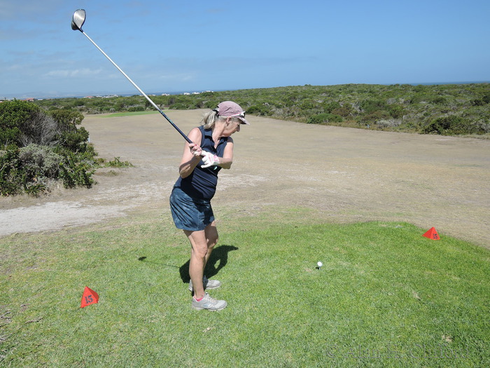 Margaret at Gansbaai Golf Club