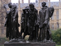 Rodin’s Burghers of Calais, London